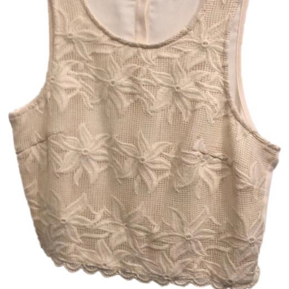 Two Piece ASTR lace crop set
